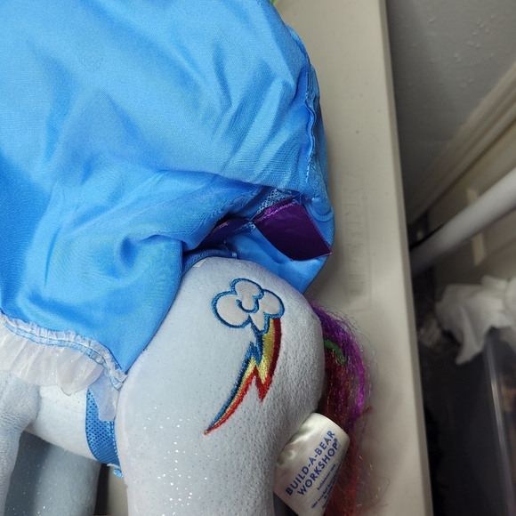 My little pony build-a-bear rainbow 16" plush - Picture 10 of 12